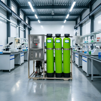 Sistem Pengolahan Air Reverse Osmosis (RO) Industri Kapasitas 2T/H Bahan Stainless Steel Unit Pemurnian Air Standar Baru Garansi 1 Tahun