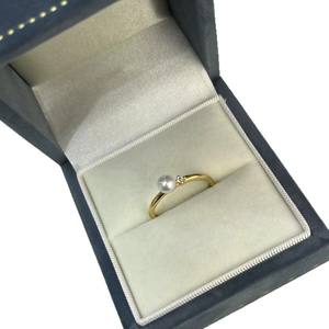 แหวนมุกน้ำจืดธรรมชาติขนาด 5-6 มม. พร้อมแสงออโรร่าทรงกลม เรียบง่ายและประณีต แหวนเงินแท้ S925 หรูหราเบาๆ - Product Image 5