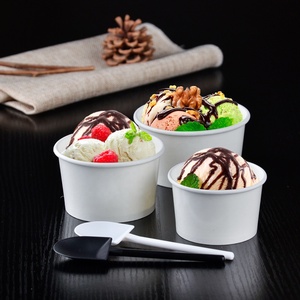 4oz 5oz 8oz 12oz sữa chua cốc giấy, giấy dùng một lần Icecream Cup cho mùa hè - Product Image 2