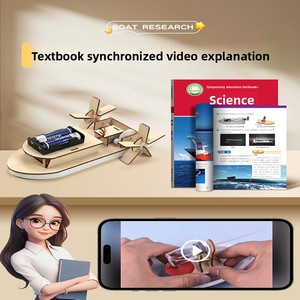 ชุดทดลองวิทยาศาสตร์ระดับประถ<span class=keywords><strong>ม</strong></span>ศึกษาปีที่ 5 - ชุดสร้างเรือ วัสดุลอยน้ำ/จมน้ำ แพไม้ไผ่ แบบจำลองเรือพลังลม - Product Image 4