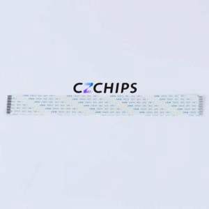 HX FFC-1.0-20P-200mm FFC Cable (Flexible Flat Cable) P=1mm Connector 20P 1mm 0.3mm Non-Inverting - Product Image 1