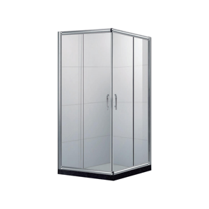 OEM S6003 2022 New Design Customized sliding door handle hardware tempered glass bathroom sliding shower room cabin enclosure