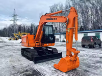 Mini-excavatrice sur chenilles Lonking 8 tonnes CDM6080N avec capacité de 0,3 m3