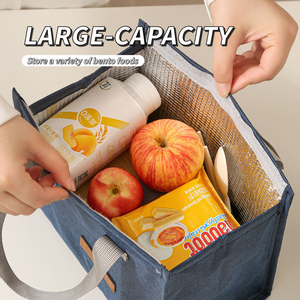 Sac Isotherme Personnalisable Grande Capacité, Imperméable et Épaissi, pour le Transport de Repas Frais en Voyage - Product Image 6
