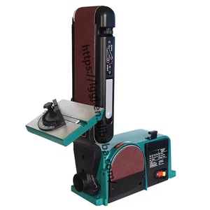 Levigatrice a Nastro da Banco Professionale da 150mm con Disco da 6 Pollici e Motore a Induzione da 550W/750W per Lucidatura e Smerigliatura del <span class=keywords><strong>Legno</strong></span> - Product Image 2