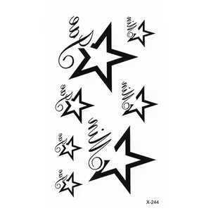 <span class=keywords><strong>Tatuaggio</strong></span> temporaneo della <span class=keywords><strong>stella</strong></span> dei bambini di prezzo di fabbrica - Product Image 5