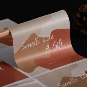 Factory High End Custom Logo Design Self Adhesive Vinyl <strong>Printing</strong> Business Packaging <strong>Label</strong> Logo Stickers - Product Image 3