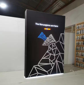 Portable 2.3m * 2.3m pliable en alliage d'aluminium tirer Net présentoir écologique pour les supermarchés de mariage et les fêtes - Product Image 5