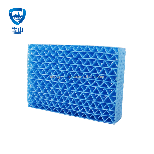 Custom Size Spunlace Nonwoven Fabric High Absorbency Evaporative Cooling Wick Filter Pads for Humidifying Systems