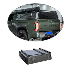 4X4 Auto Tundra Accesorios Aleación de aluminio Cama Sistema de estante Hard Top Pick Up Truck Canopy <span class=keywords><strong>para</strong></span> Toyota - Product Image 2