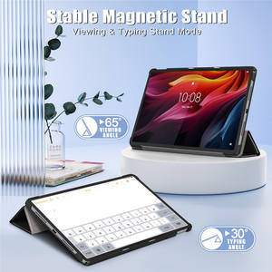 เคสแท็บเล็ตหนัง PU แบบแข็งพับได้ขาตั้งได้แบบแม่เหล็กกันกระแทกสำหรับ Lenovo Tab K11 Plus - Product Image 2