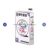 Badge Eeve Blind Box17.5 PTCGBooster Box Chinese  Anime Trading Cards Blind Card Binder Box