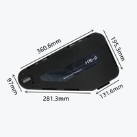 Kit de conversion de vélo électrique Ncyclebike 48V 60V 72V 5000W 100A Contrôleur FOC Sinewave Programmable Affichage LCD USB UKC1