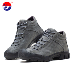 JIANKUN-Chaussures de travail d'hiver pour hommes, en daim confortable, en maille, épaissie, imperméable, anti-écrasement et anti-crevaison - Product Image 3