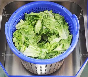 Groente Fruit Kool IJsberg Rode Sla Paprika Aubergine Bubbelwasser <span class=keywords><strong>Centrifuge</strong></span> Ontwateringsdroogmachine - Product Image 3