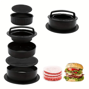 Presse à hamburgers et moule à galettes – Idéal pour galettes de bœuf et de poulet – Outil de cuisine - Product Image 3