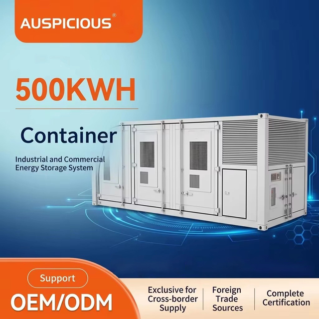 Industrial Energy Storage System 500KWH Solar Battery C&I BESS 20GP Container Hybrid Inverter 1MWH LiFePO4 Battery Pack 10-Year
