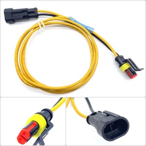Dış Mekan Aydınlatma 1.5mm Seri 2 3 4 5 6 Pin Erkek Dişi DJ7021 Sızdırmaz Otomotiv Su Geçirmez Kablo Demeti Kilitleme Tokalı - Product Image 2