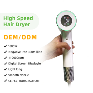 Sèche-cheveux professionnel industriel pour salon, sèche-cheveux électrique rose - Product Image 1