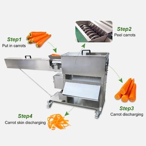 Củ cải cà rốt củ cải da loại bỏ máy với động cơ và động cơ cây ngưu bàng daikon Peeler S - Product Image 5