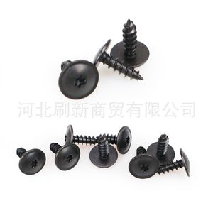 Tornillos autorroscantes Torx negros de 5x16mm para fijación de paneles de puertas de automóviles en plástico - Product Image 5