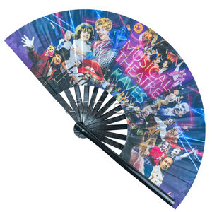 พัดไม้ไผ่ขนาดใหญ่มีเสียงดัง13นิ้วพัดมือสำหรับเต้นบนพื้นดิน - Product Image 5