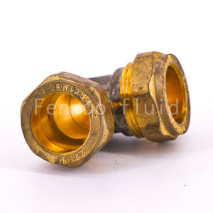 Hot Sale <strong>22mm</strong> Australia Standard <strong>Pipe</strong> Double ELBOW Compression <strong>Copper</strong> Tube Fittings - Product Image 2