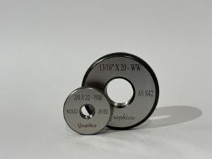 WW Whitworth <b>Thread</b> Ring <b>Gauge</b> Set for Accurate External <b>Thread</b> Checking Go No Go Design Suitable for Heavy Duty Inspection - Product Image 5