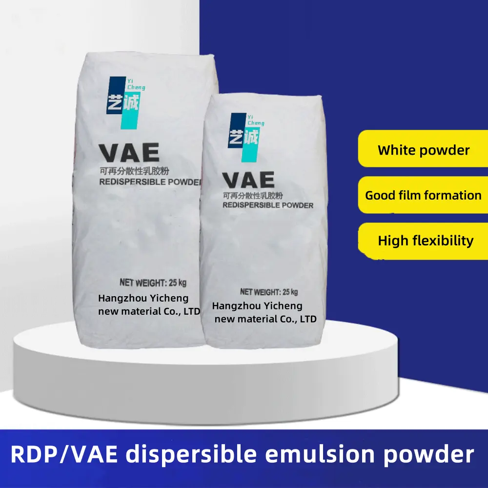 Vente directe d'usine Offre Spéciale VAE/RDP poudre Redispersible polymère Latex poudre Construction Agent auxiliaire chimique