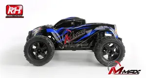 Original REMO 1031 Hobby 1/10 Scale Electric 4WD 2.4GHz Off-road Brushed Monster Truck MMax High Speed RC Car Toys