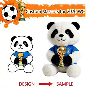 Produttore di Peluche Personalizzati Fornitore Verificato <span class=keywords><strong>Volpe</strong></span> in Tessuto Riciclato per Souvenir della Coppa del Mondo Animale di Peluche Personalizzato - Product Image 2