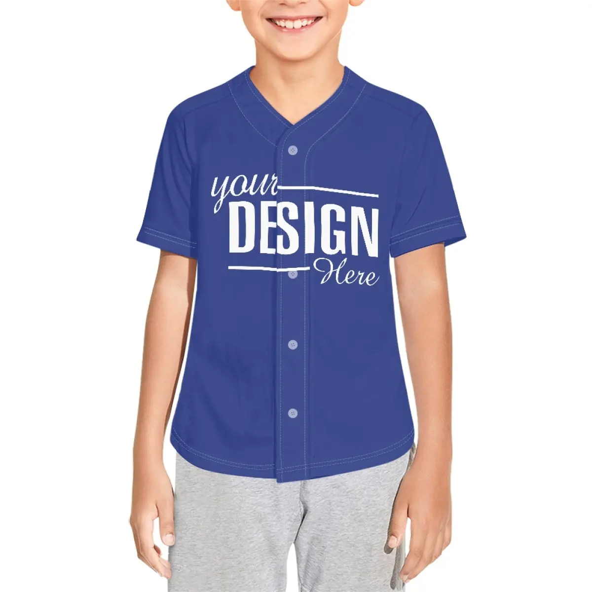 Wholesale Kids Baseball Jersey Dropshipping Clothes Custom Design Baseball Shirts Children Baseball Softball Wear Uniform Unisex