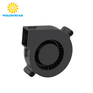 WELLSUNFAN OEM Ball 4Pin 12v Small Blower <strong>Fan</strong> WD05015 <strong>Computer</strong> Case Air Circulation Ventilation Safety Plastic Mesh <strong>Grill</strong> - Product Image 4