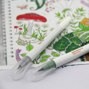 JOY to GIFTS – Marqueur <span class=keywords><strong>aquarelle</strong></span> rechargeable à pointe pinceau, 20 couleurs, effaçable à sec et à l'eau, personnalisable - Product Image 5