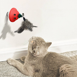Giocattolo Interattivo a Forma di Fungo per Gatti, Gioco con Erba Gatta, Giocattolo Sicuro e Non Tossico per Gattini - Product Image 3