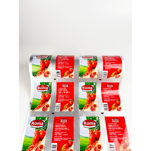 DF Pack de qualité alimentaire <span class=keywords><strong>ketchup</strong></span> feuille d'aluminium emballage rouleau Film plastique pâte de tomate sac Film en rouleau - Product Image 6