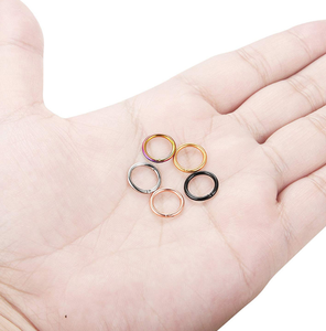 Anillos <span class=keywords><strong>para</strong></span> la nariz con clip indio <span class=keywords><strong>para</strong></span> mujer, <span class=keywords><strong>piercing</strong></span> <span class=keywords><strong>para</strong></span> nariz, oreja y labio, barato - Product Image 4