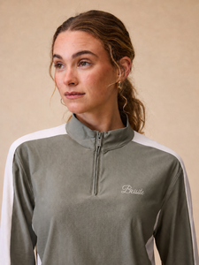Camiseta de equitación para mujer OEM ODM UPF 50+ transpirable de manga larga para entrenamiento ecuestre con logo personalizado - Product Image 4