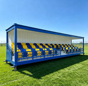 Tribuna Resistente para Eventos Públicos al Aire Libre en Estadios de Clubes de Fútbol, Contenedor de Envío para Gradas, Irlanda, Reino Unido, Europa - Product Image 5