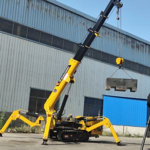 מכירה חמה 3ton חיצוני כל terrains סריקה הרמת מנוף דיזל מופעל מאובטח ביצועים גבוהים עכבישים - Product Image 5