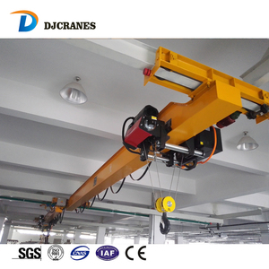 Grúa monorraíl de suspensión inferior de viga única tipo LXO para barras de acero de 1T, 2T, 3T - Product Image 3
