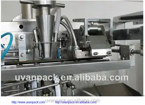Saco de arroz soprado vertical automático para pequenas empresas, máquina de embalagem de saquinhos de arroz