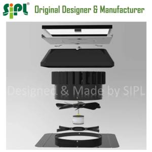 <span class=keywords><strong>พัดลม</strong></span><span class=keywords><strong>ระบาย</strong></span><span class=keywords><strong>อากาศ</strong></span>พลังงานแสงอาทิตย์แบบดีซีขนาด 14 นิ้ว สำหรับกลางแจ้ง ควบคุมด้วยรีโมท ดูดความร้อนอุตสาหกรรม สำหรับบ้าน อาคารพาณิชย์ และหลังคา - Product Image 3