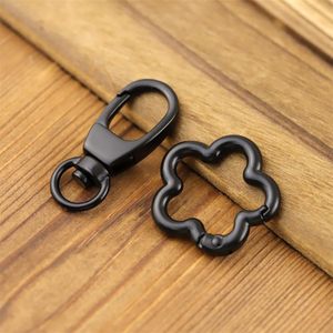 PUTNPC Pcs Metal Spring Clasps Double Opening Keychain <b>Clip</b> Hardware Accessories For Handbag DIY Bags Key And Craft Making Matte - Product Image 5