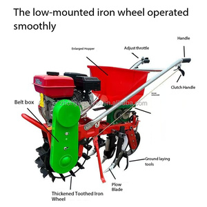 Máquina de Arar, Mini Motocultor, Cultivador, Motocultor a Gasolina, Sembradora de Maíz y Soja, Sembradora de Cacahuetes - Product Image 2
