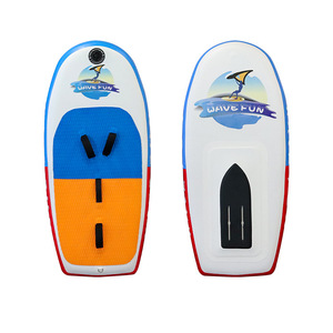 เวฟ ฟัน บอร์ดโต้คลื่นเป่าลมขนาด 156 ซม. x 69 ซม. บอร์ด EVA กันลื่นสำหรับใช้ในทะเลสาบ แม่น้ำ และกลางแจ้ง - Product Image 4