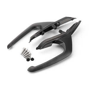 Adecuado para pasajeros de la motocicleta <span class=keywords><strong>Triumph</strong></span> <span class=keywords><strong>Trident</strong></span> 660 con asientos de manija trasera reposabrazos traseros y alerón trasero 2021- - Product Image 3