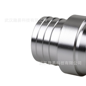 Conector de Manguera de Radiador de Aleación de Aluminio, Adaptador de Puerto de Vapor con Orificio Lateral AN627-28-24A para Intercambio de Refrigerante - Product Image 4
