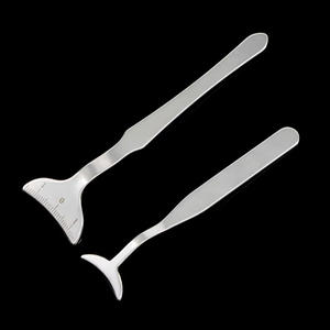 ไม้บรรทัดวัดกระดูกคิ้วพร้อมสเกล ไม้บรรทัดวัดความงามเปลือกตาสองชั้น อุปกรณ์เสริมสำหรับวัดขนาด เครื่องมือวัดขนาด ไม้บรรทัดวัดเปลือกตาแบบนอนราบ - Product Image 3