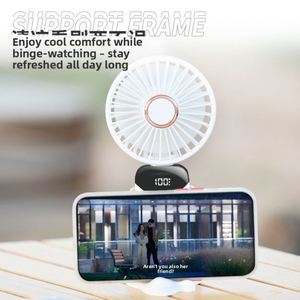 Custom High Quality 2026 New Handheld <b>Usb</b> Rechargeable Cheap Portable <b>Mini</b> <b>Fan</b> Personal Air Cooler - Product Image 2